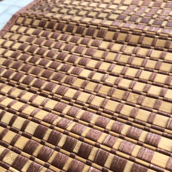 Set of 2 Wood Fabric Placemats - Picture 4 of 5